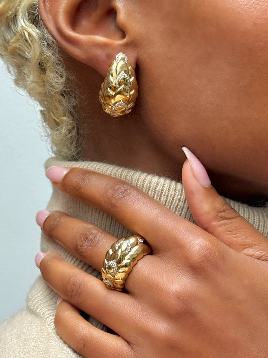 Inès Cobra Earrings