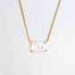 Clara Solitaire Necklace