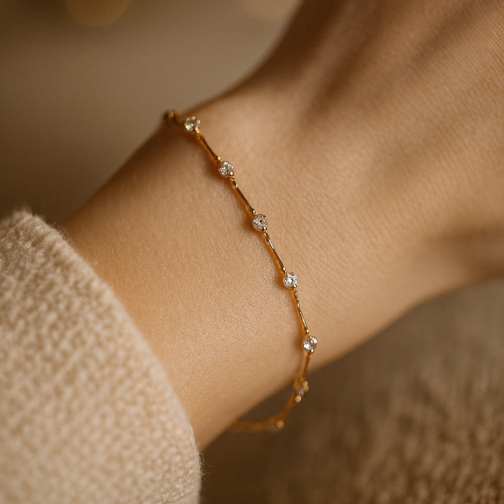Golden Starlight Bracelet