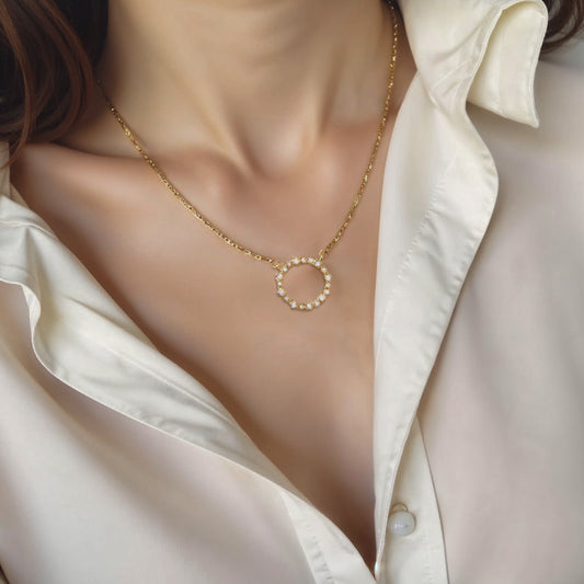 Lily's Circle of Elegance Necklace