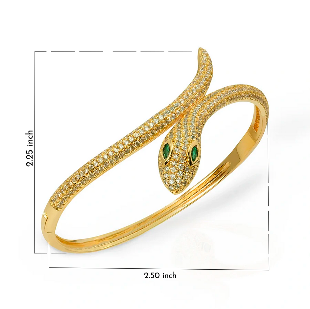 Ophira Snake Cuff