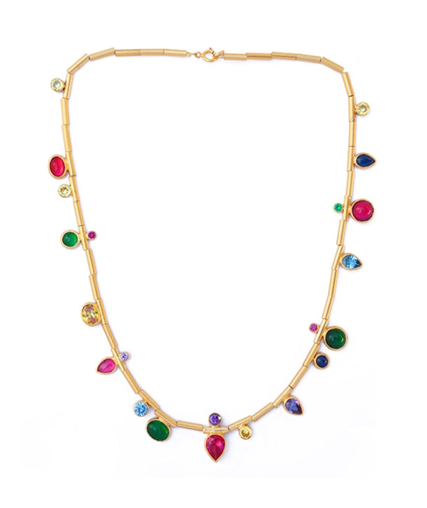 Elysian Jewel Drop Necklace