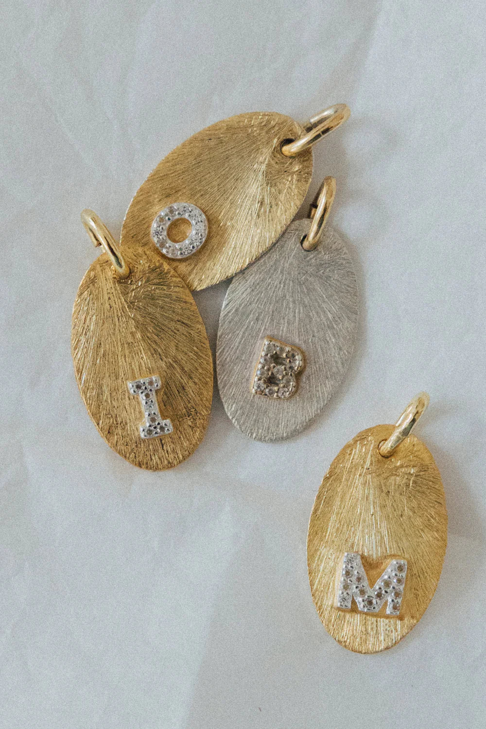 Mia Initial Coin Necklace