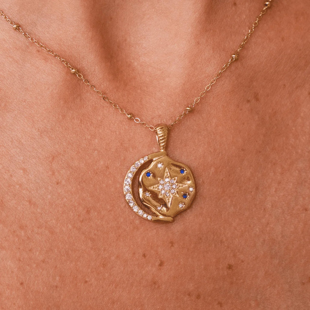 Serena Celestial Orbit Necklace