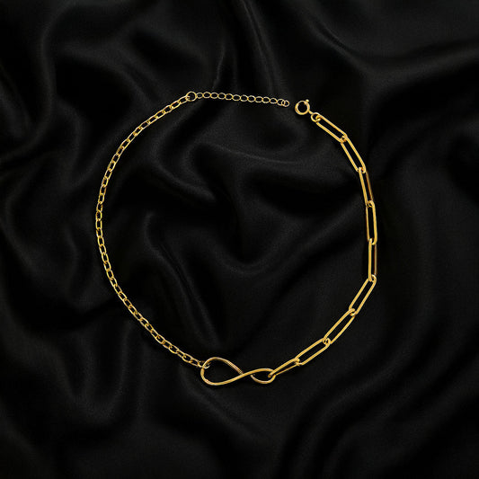 Nyssa Infinity Dual Chain Necklace for Women