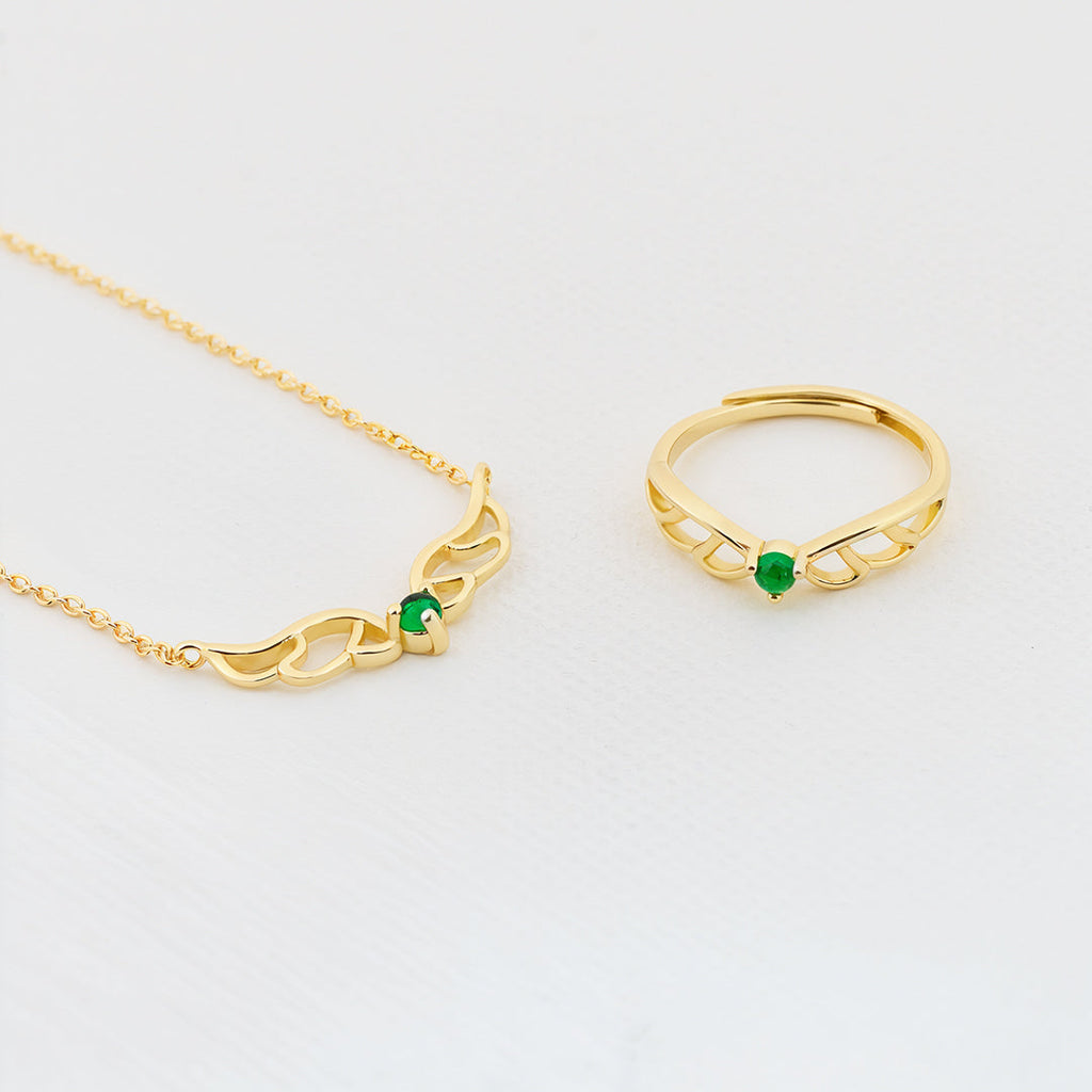 Verdant Grace Luxury Jewelry Set