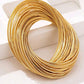 Cleo Metallic Thread Bangle
