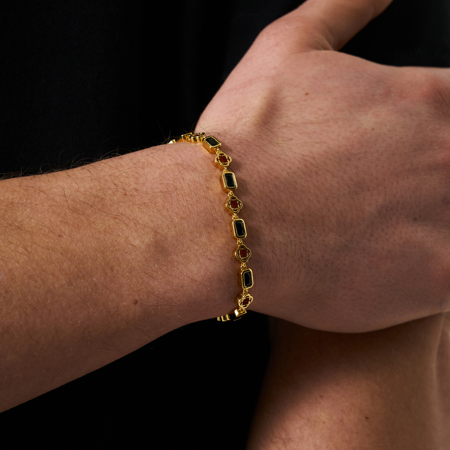 OBSIDIAN CODE Men’s Bracelet