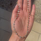 Reha Bezel-set crystal tennis necklace