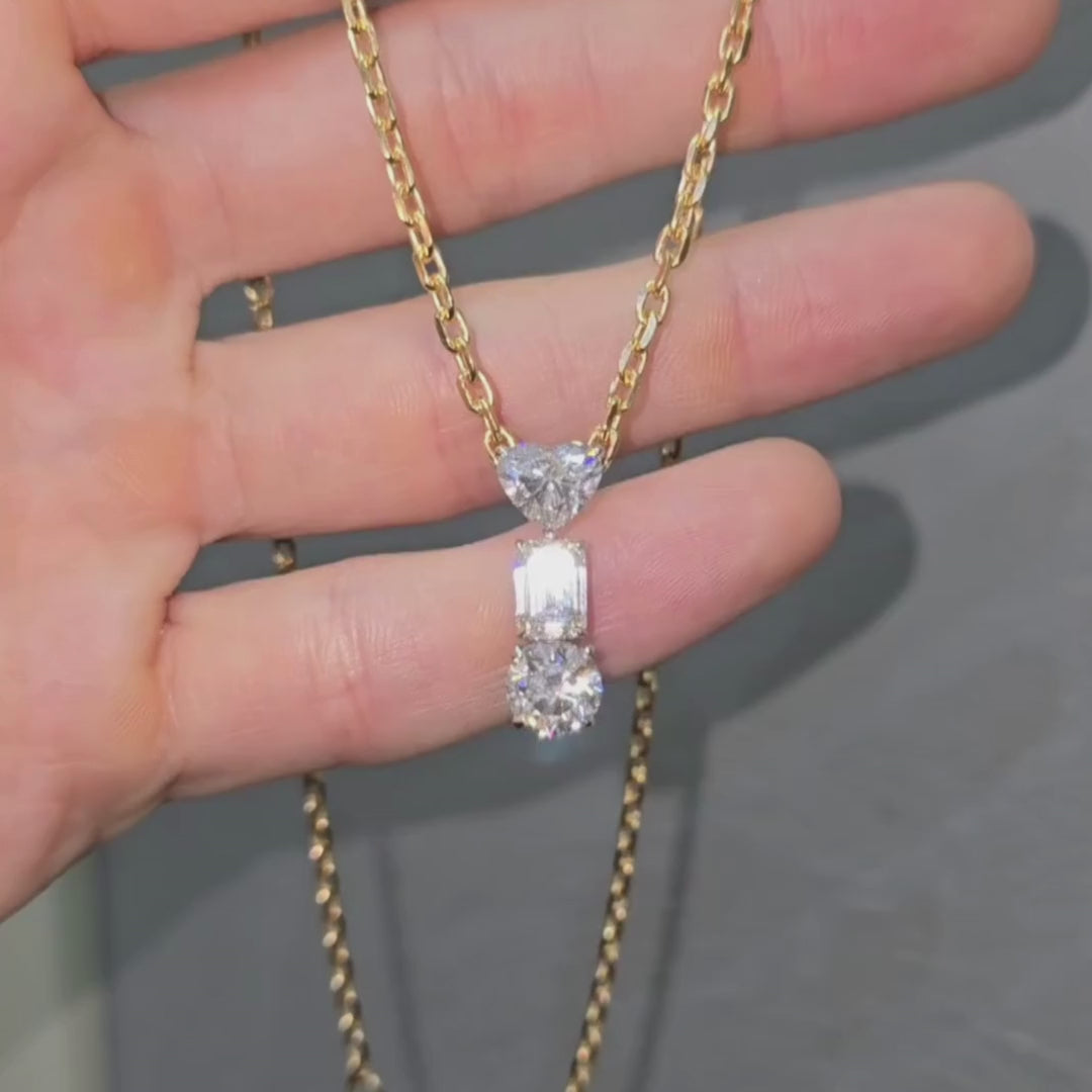 Inaya Heart shaped Necklace