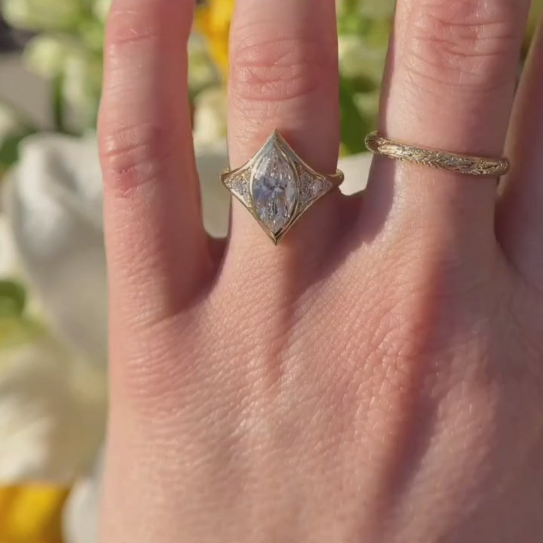 Aurora Marquise Ring (Size 7)