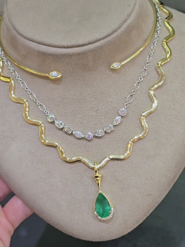Ophelia Layered Necklace Set (Set of 3)