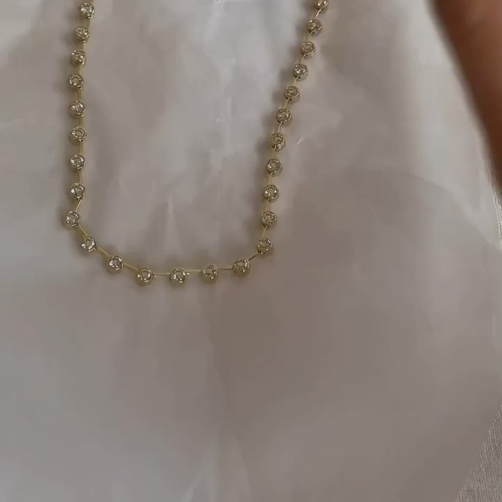 Isla Midnight Necklace (Two in One)