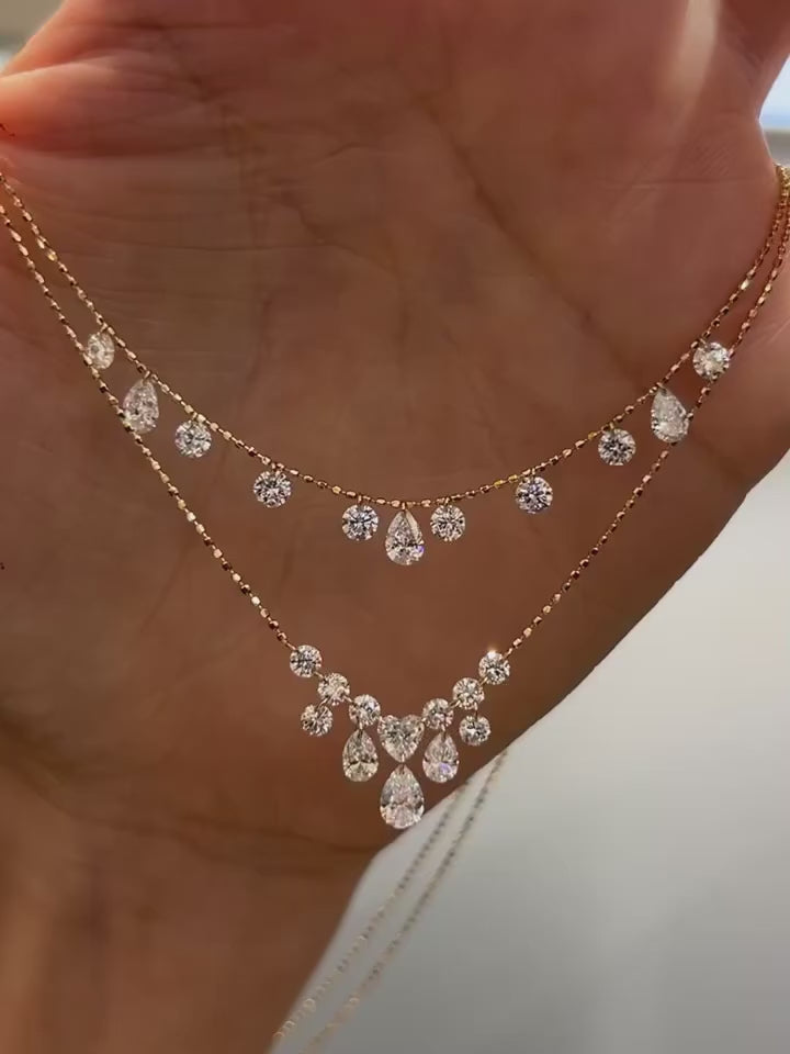 Moonveil Layered Necklace