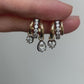 Chic Crystel Hoops for Women
