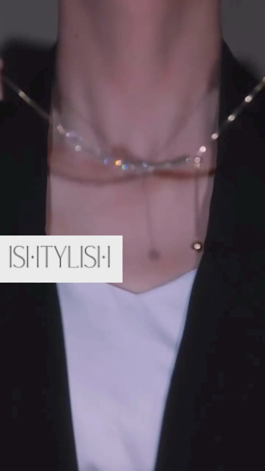 Golden Whispers Choker