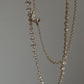 Nayla Double-layered Zircon Necklace