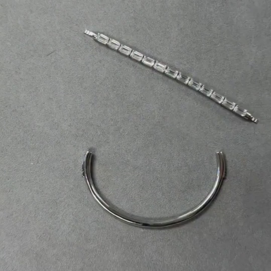 Kiara Line Zircon Bracelet (Three in One)