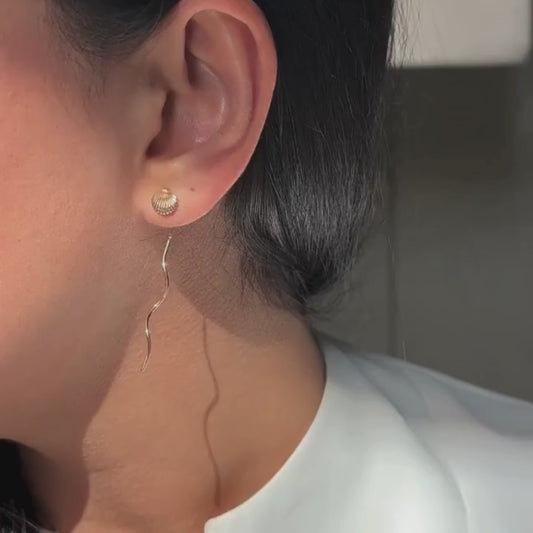 Kiara Twist Tassel Earring