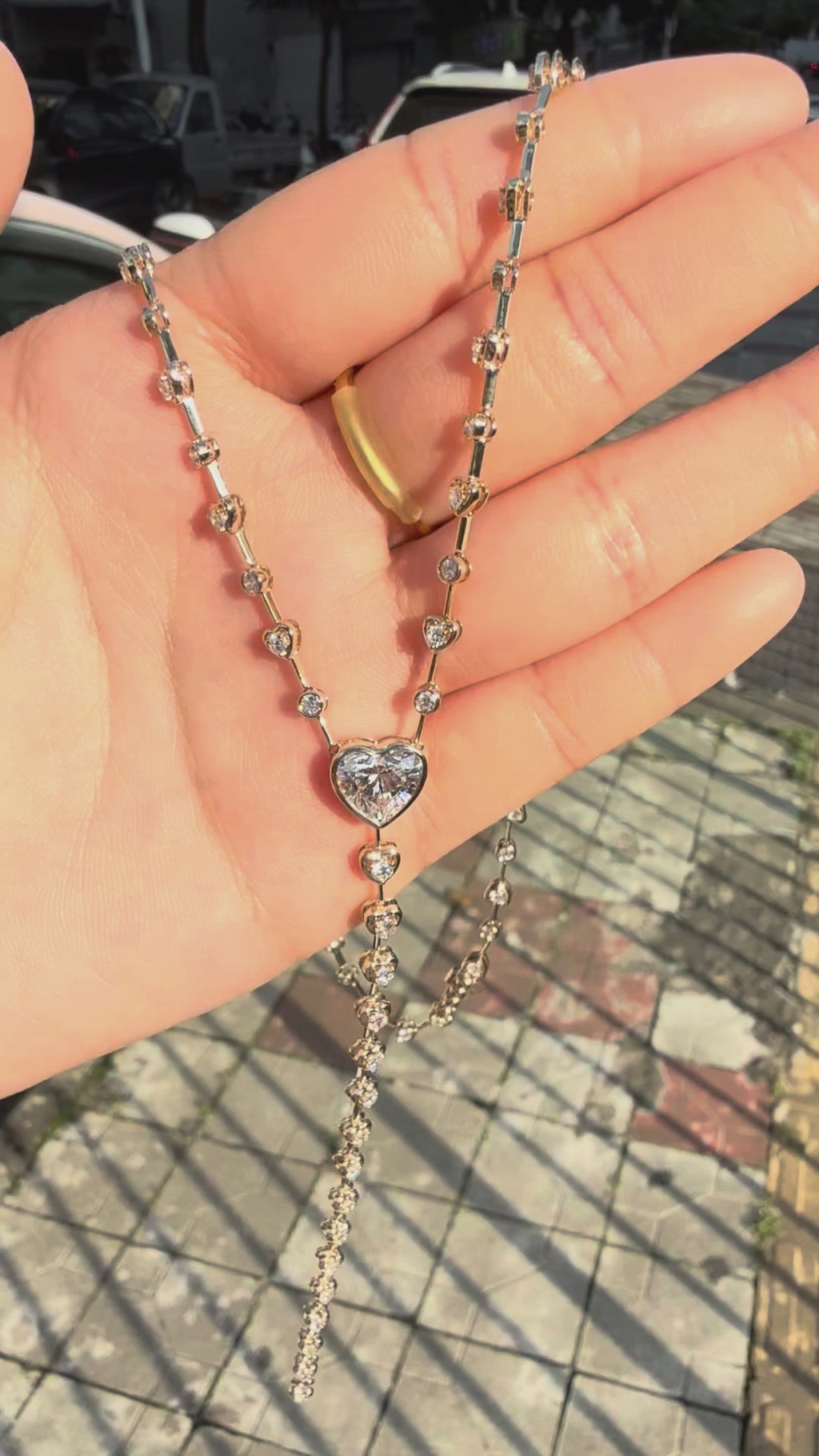 Heart Drop Necklace