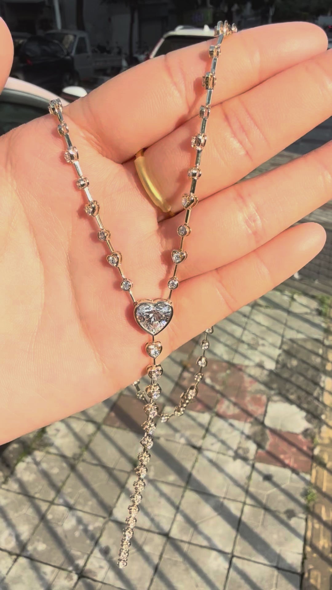 Heart Drop Necklace