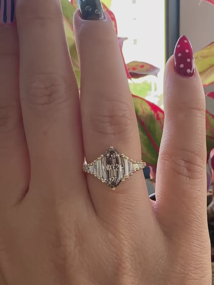 Clara Prism Ring for Women (Size 7)