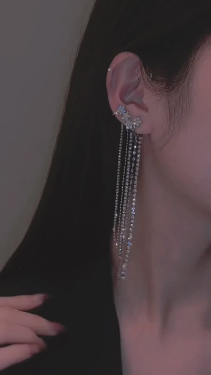 Stellara Fringe Earrings