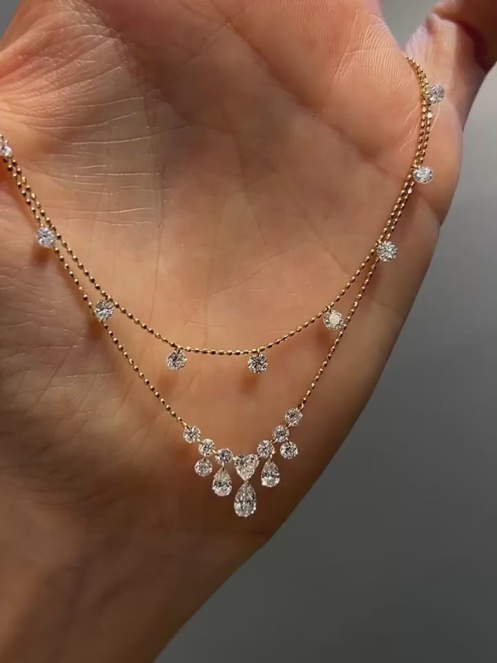 Moonveil Layered Necklace