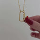 Gold Charm Necklace for Women
