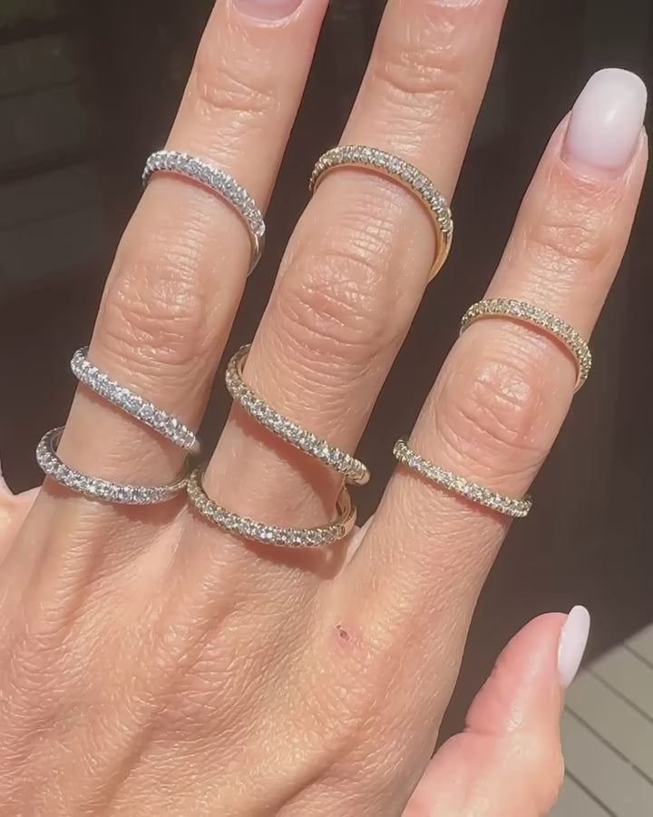 Solène Sparkle Band Ring