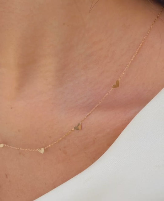 Lucia Heart-Shaped Pendant Necklace for Women