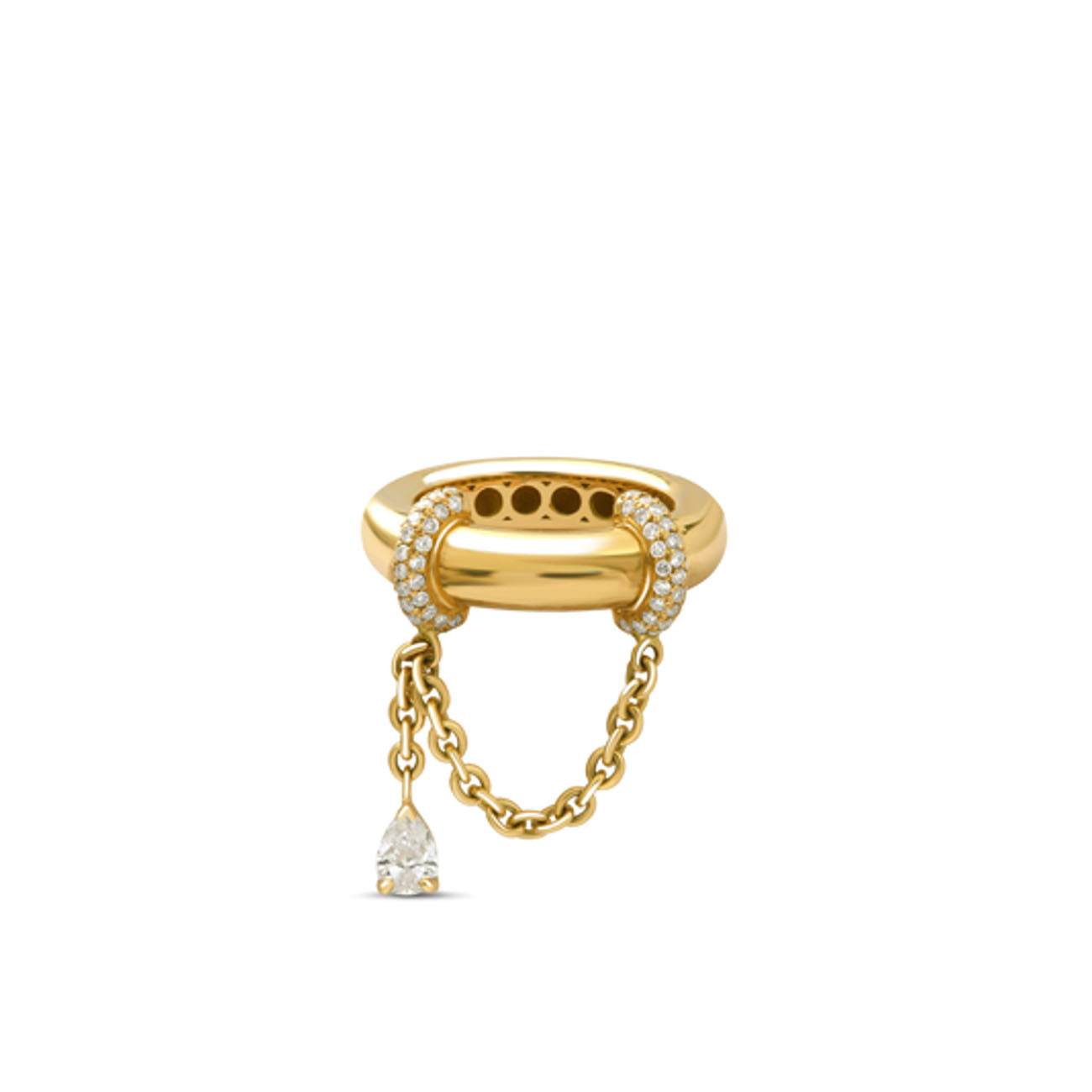 Elara Chain Ring (Size 7)