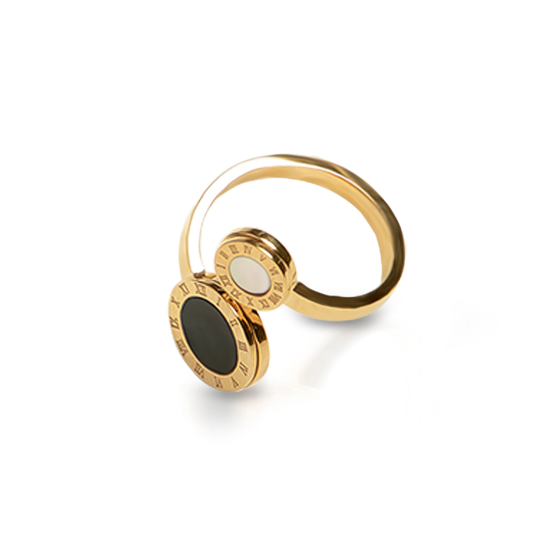 Roman Eclipse Adjustable Couple Ring for Women