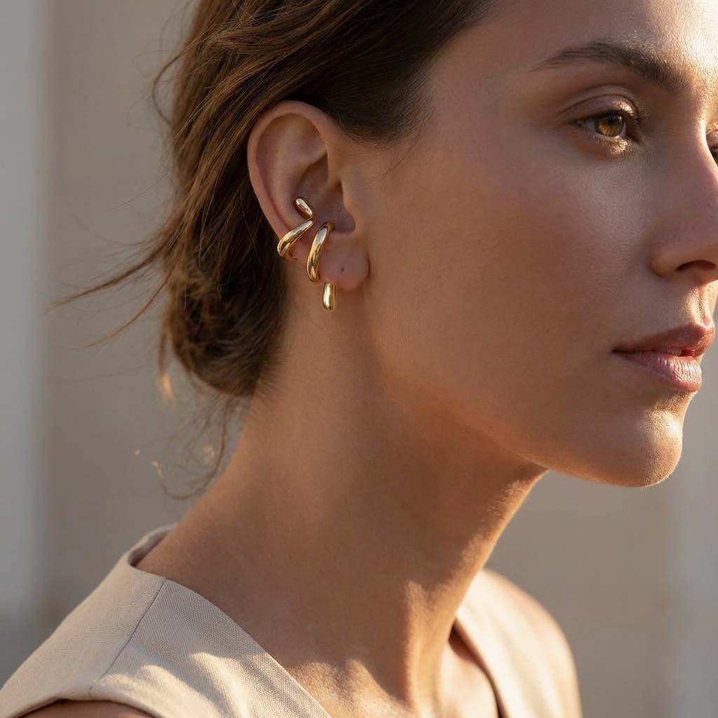 Serpelle Curve Ear Stack