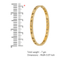 Lana Roman Numeral Gold Bracelet