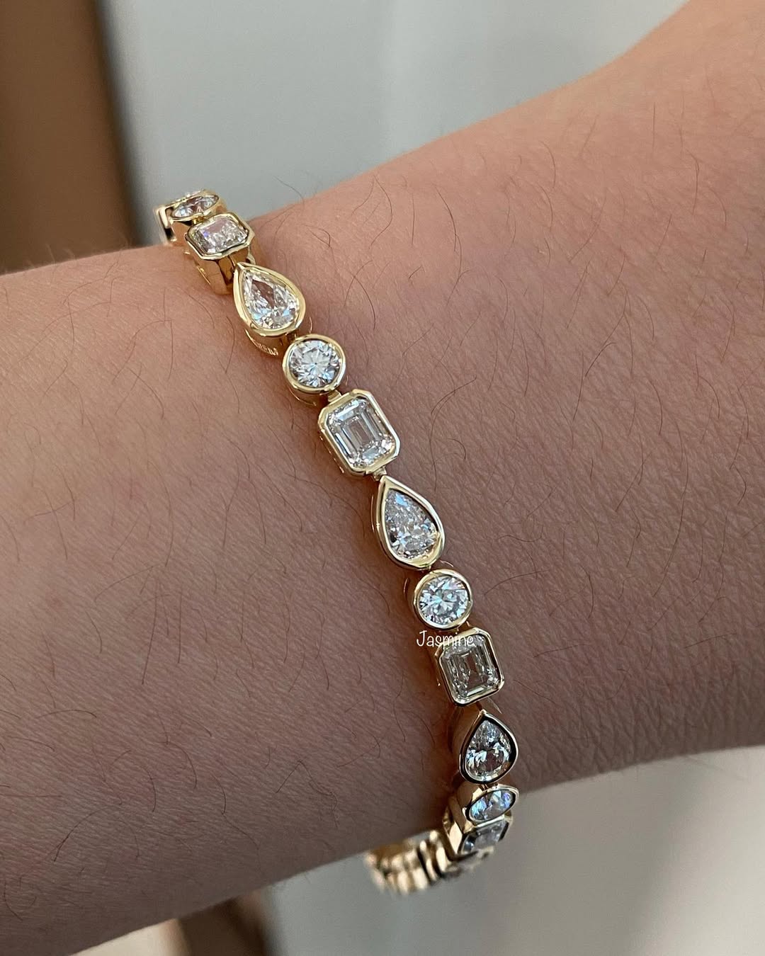 Vintage Stone Mosaic Bracelet