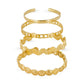 Harmony Stack-Stackable Bracelet Set of 4