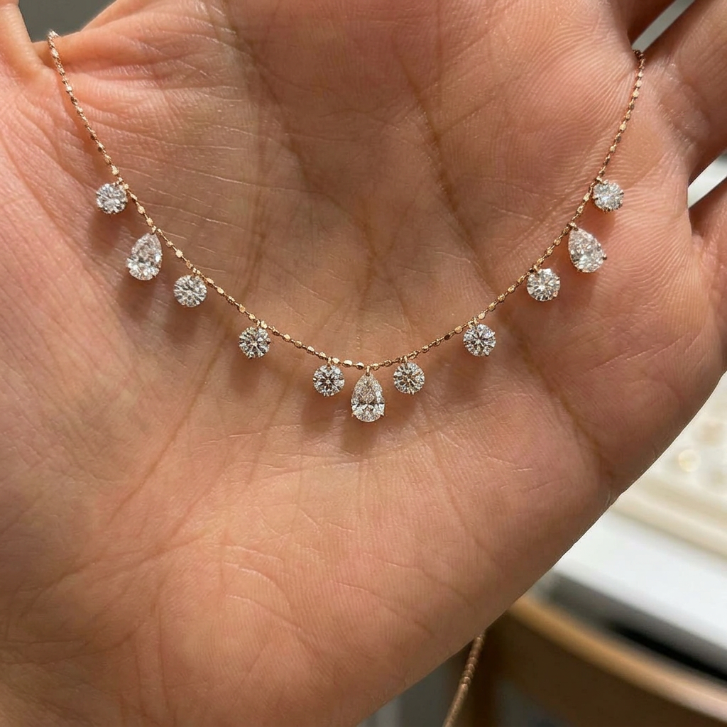 Moonveil Layered Necklace