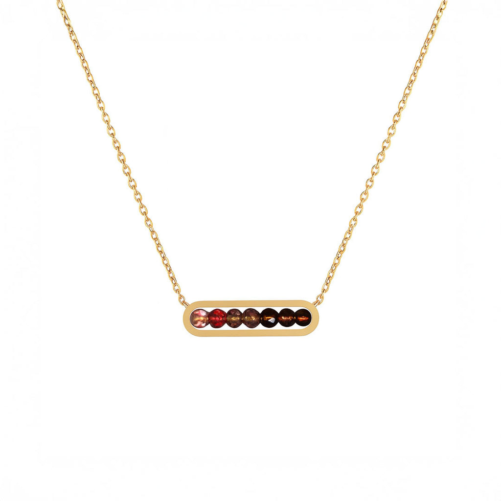 Dusky Bloom Layered Necklaces