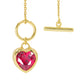 Lev Heart-Shaped Valentine Necklace