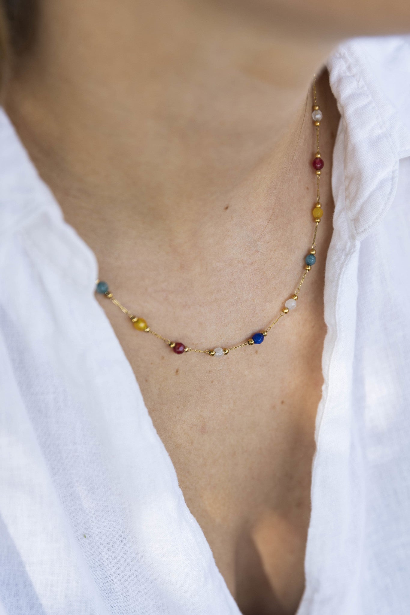 Solstice Beadline Necklace