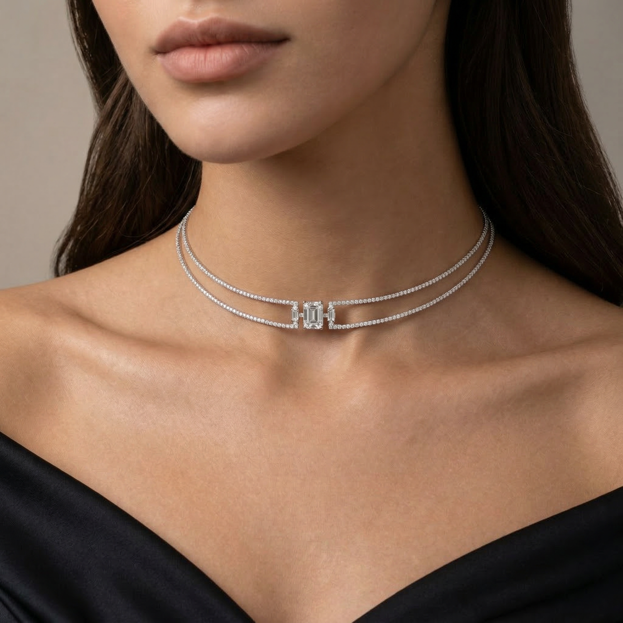 Opaline Prism Choker